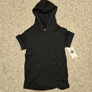 George Black Hooded Kids Tee
